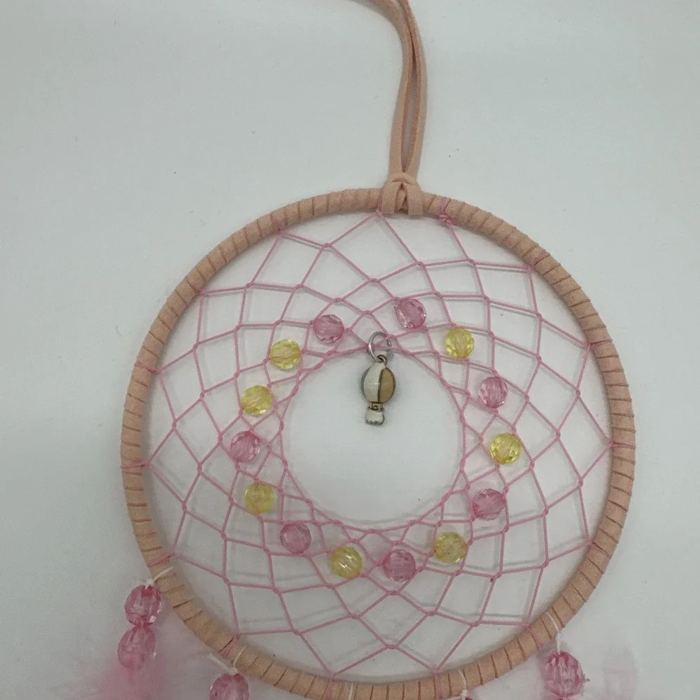 Pastel Colors‎ Dreamcatcher With Feathers And Beads 20